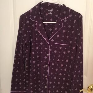 NWOT. Alfani Intimates Women’s Pajama Top SZ XS